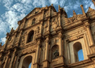 Imagem da St. Paul Cathedral em Macau